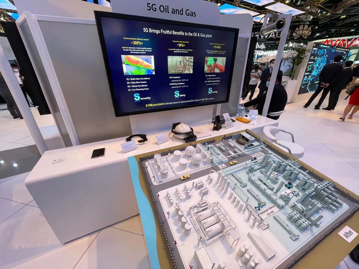 5G Brings Fruitful Benefits to the Oil& Gas Plant in Dubai