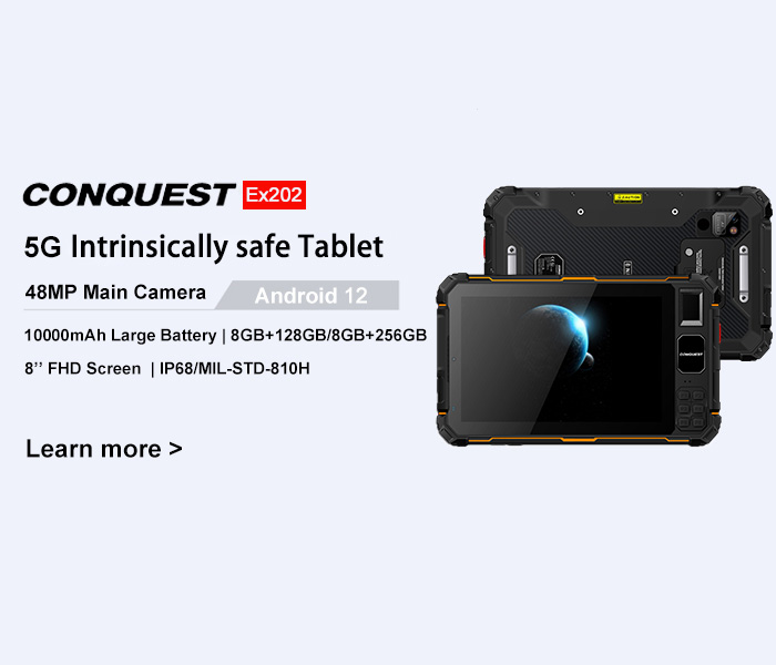 Ex202 (5G) ATEX Tablet