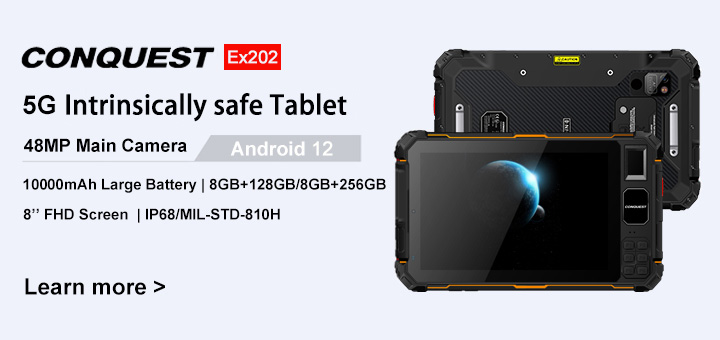 Ex202 (5G) ATEX Tablet